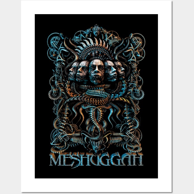 meshuggah Wall Art by PrettyNeat Patterns